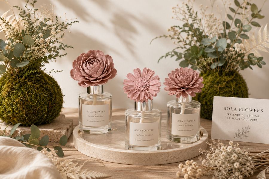 Diffuseur parfum sola flowers